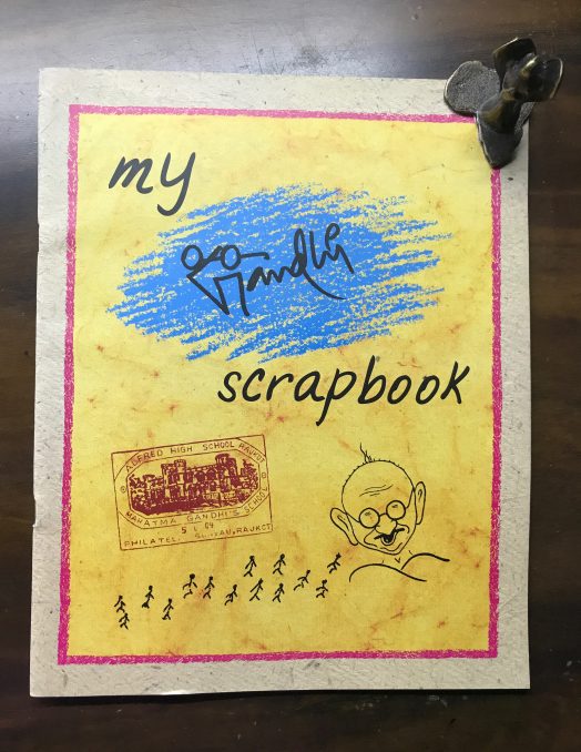 My Gandhi Scrapbook