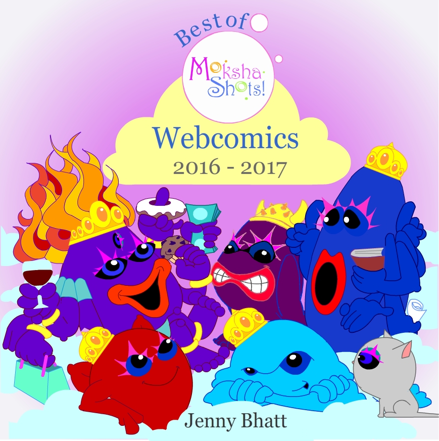 You are currently viewing Fancy some MokshaShots? Turn to artist Jenny Bhatt’s latest book