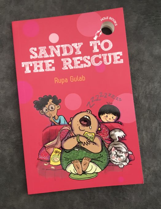 Sandy to the Rescue by Rupa Gulab is another addition to the very popular “hOle books” series by Duckbill.
