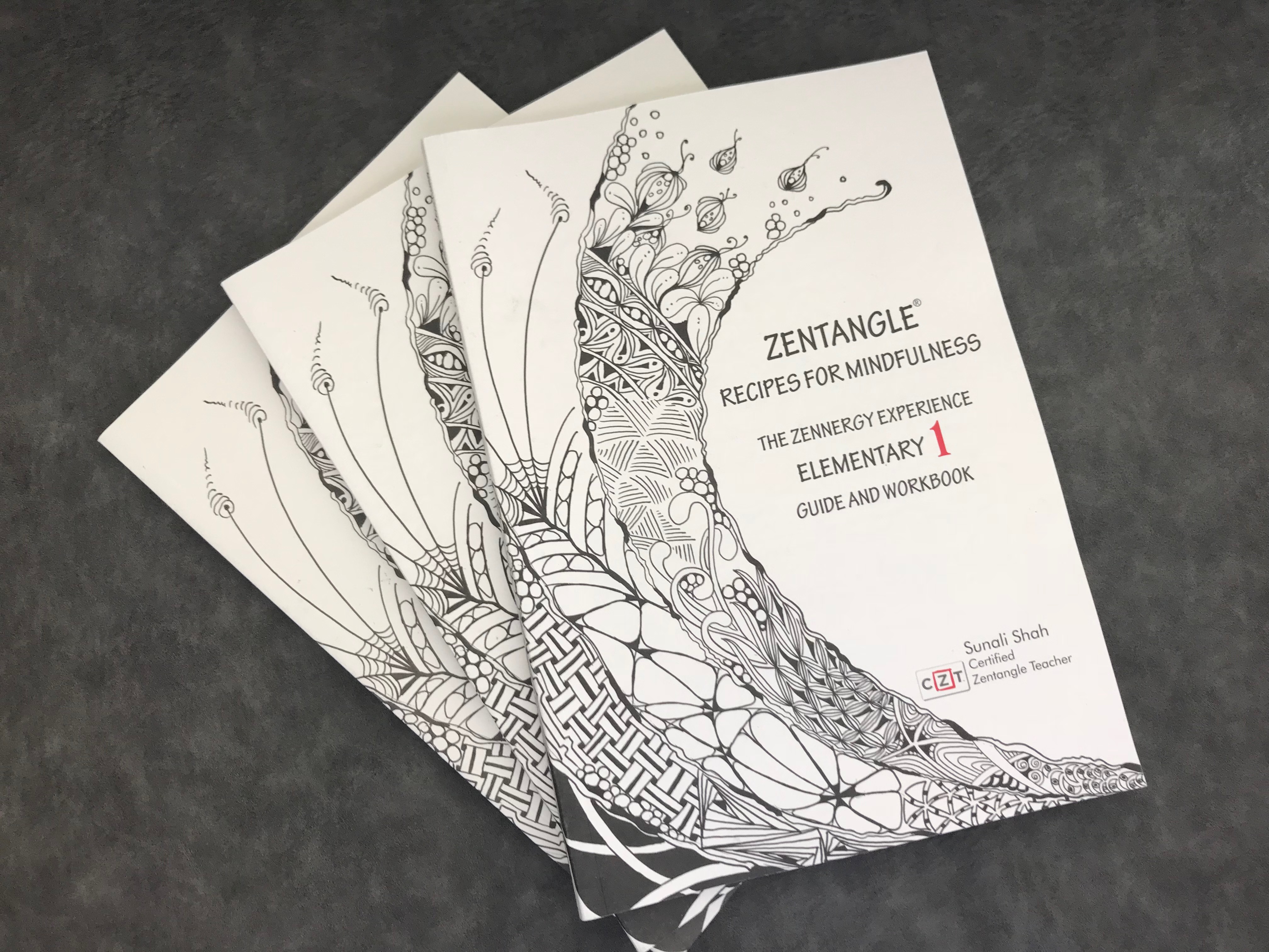 Read more about the article Zentangle all the way! A set of books by Sunali Shah explores a unique art form- zentangle