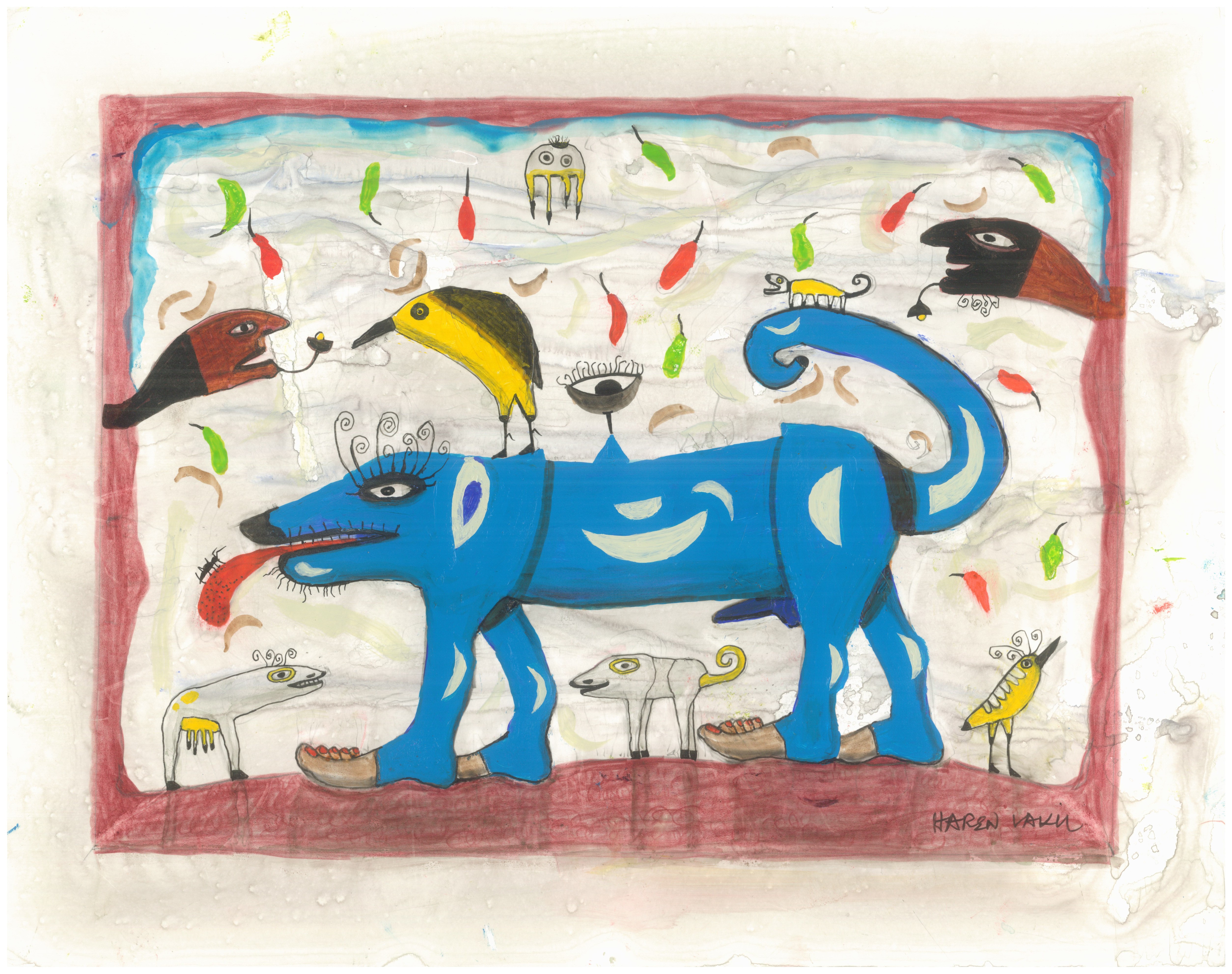 Read more about the article Haren Vakil takes a dip into the world of surrealism in his latest exhibition, ‘Weird and Whimsical: Works on Paper’