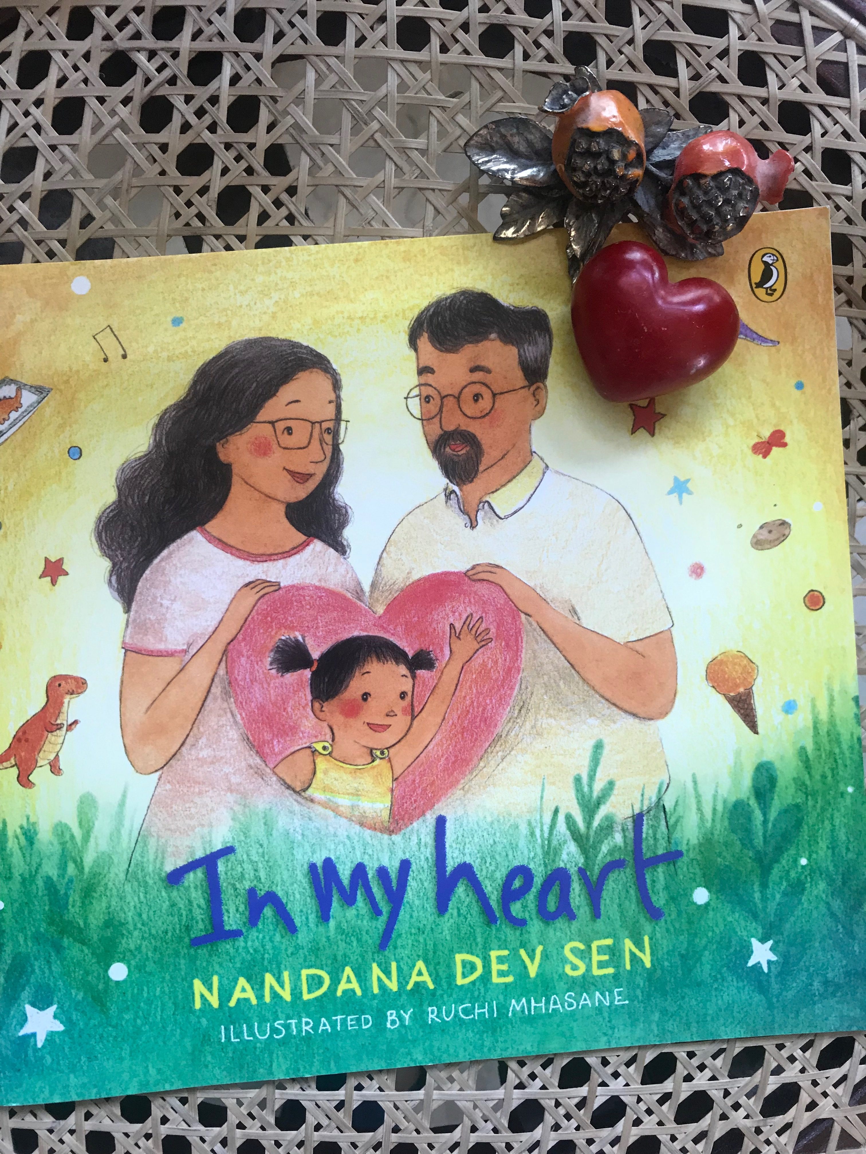 You are currently viewing In my heart by Nandana Dev Sen is a sensitive and tender book explaining the concept of adoption to a child.