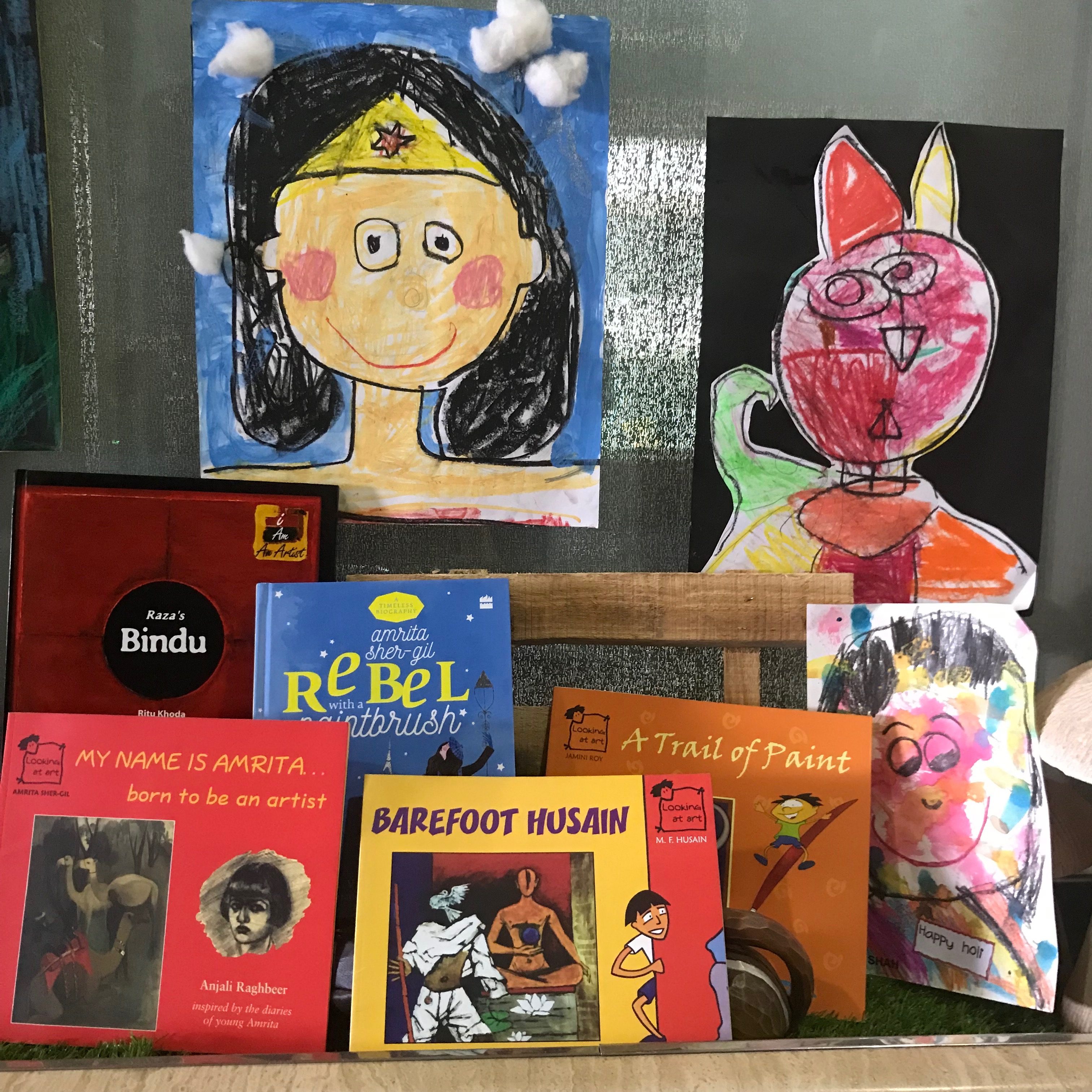 You are currently viewing Get ready for an arty summer with these books introducing Indian artists to children