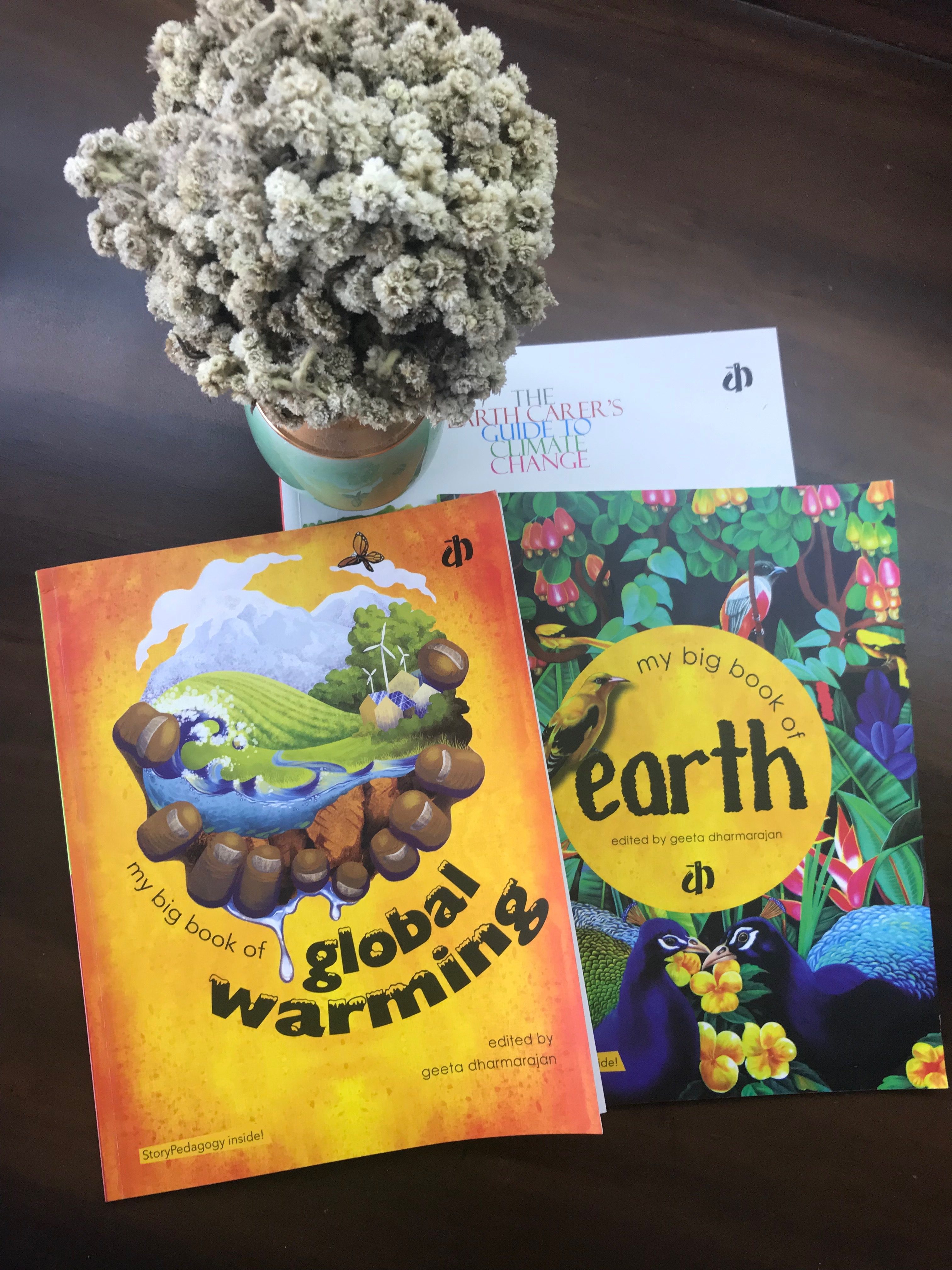 Read more about the article These books from the Earth Carer series by Katha Publishers venture into teaching children to care about the earth, and how our actions impact it.