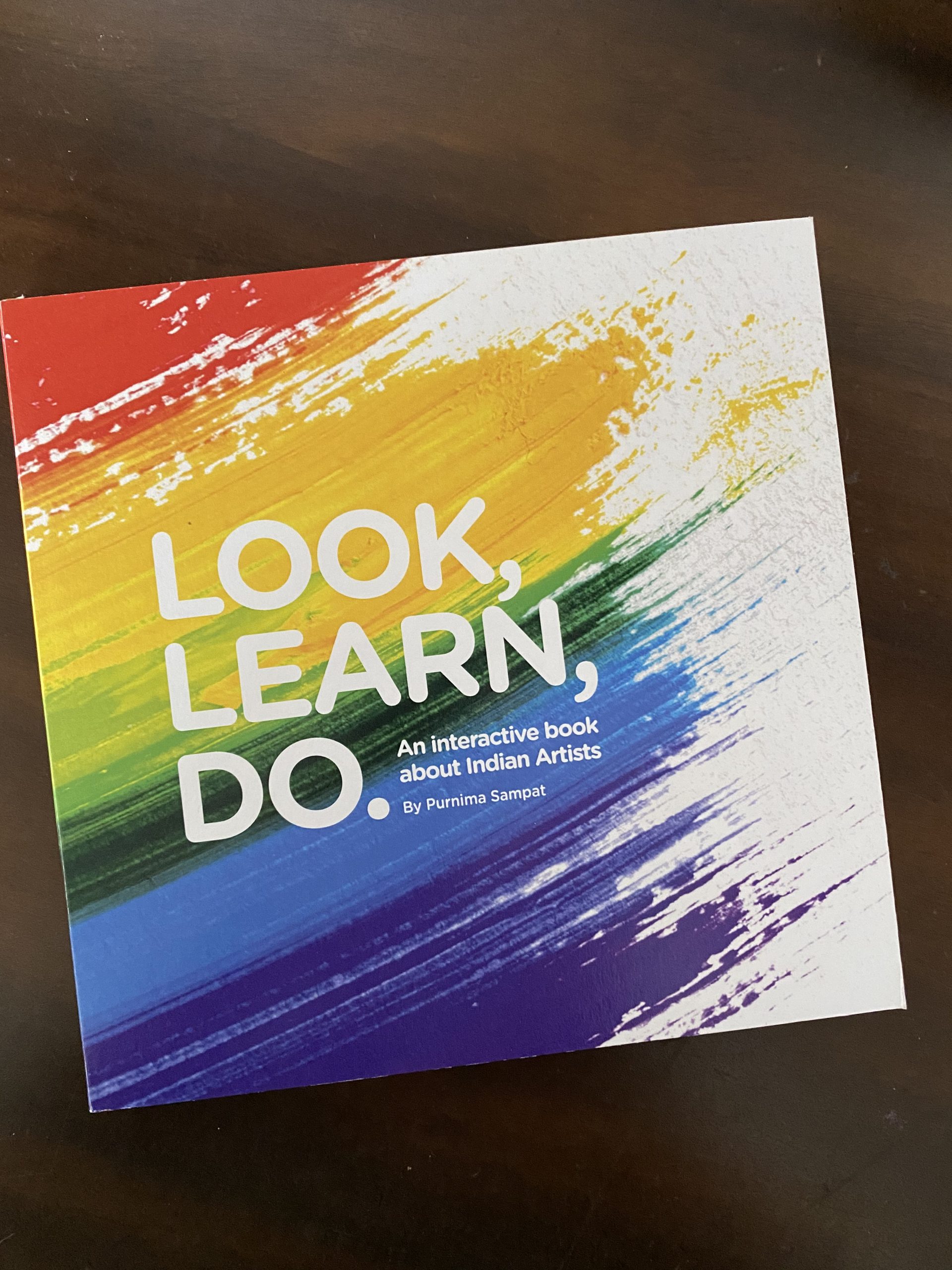 Look, Learn, Do- An interactive book about Indian artists by Purnima Sampat
