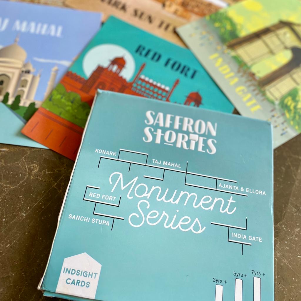 Saffron Stories creates educational materials such as flashcards to present content on Indian culture to meet the demand for products that root children to their culture, but are at the same time a fun experience and designed to high quality standards.
