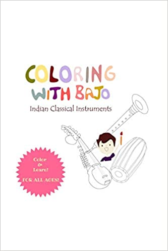 Coloring with Bajo is a great activity-based introduction to Indian classical music. Enter a vibrant musical world, colour pencils in hand!
