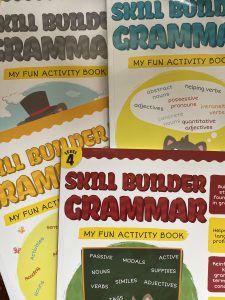 The Grammar Skill Builder Series offers fun-filled, lively and comprehensive educational material that provides practice for students.