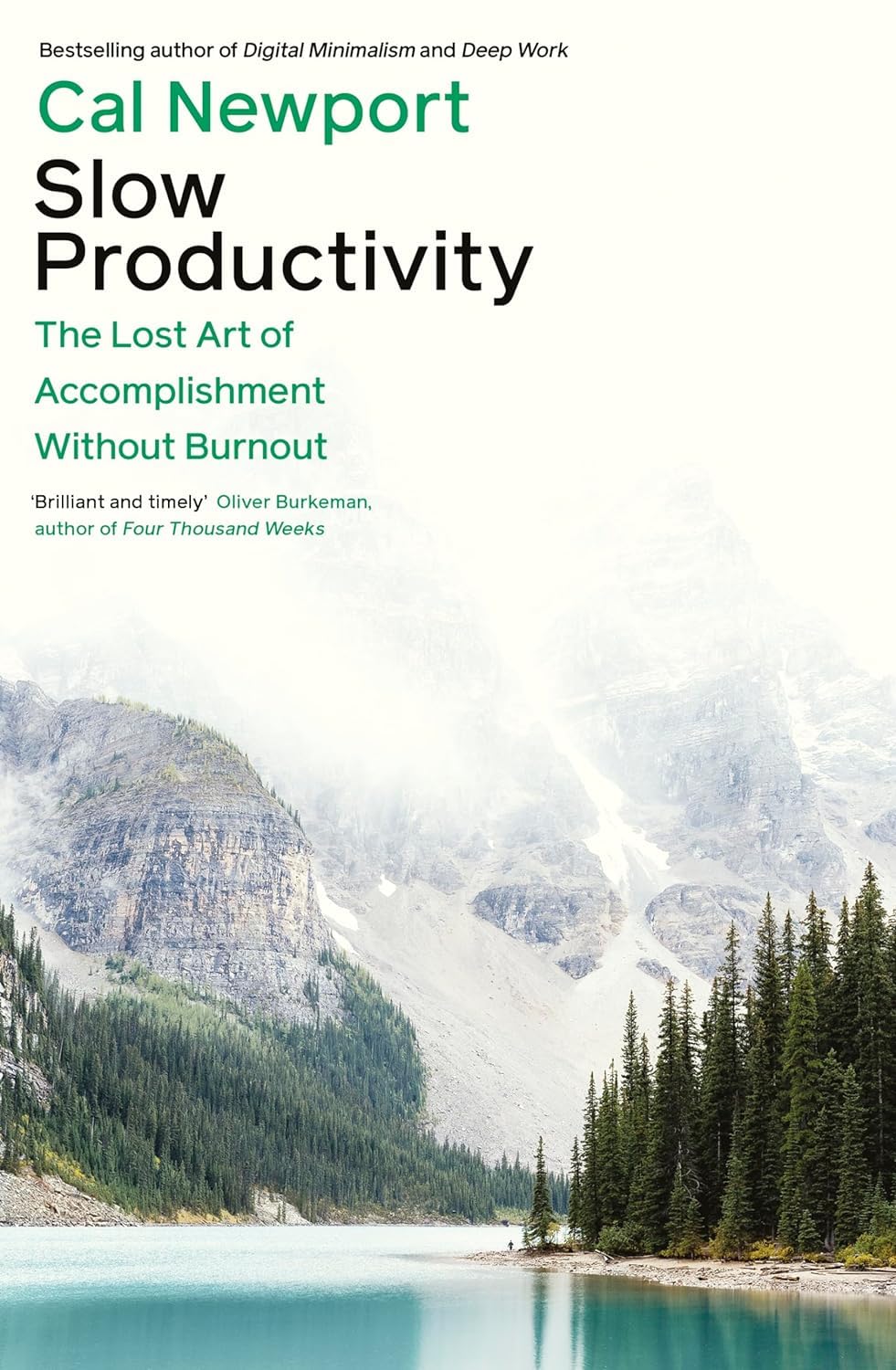 Read more about the article Slow Productivity- The Lost Art of Accomplishment Without Burnout by Cal Newport 